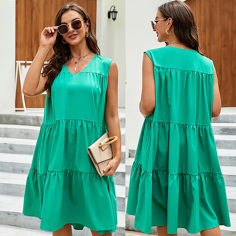 Robe d'été sans manches