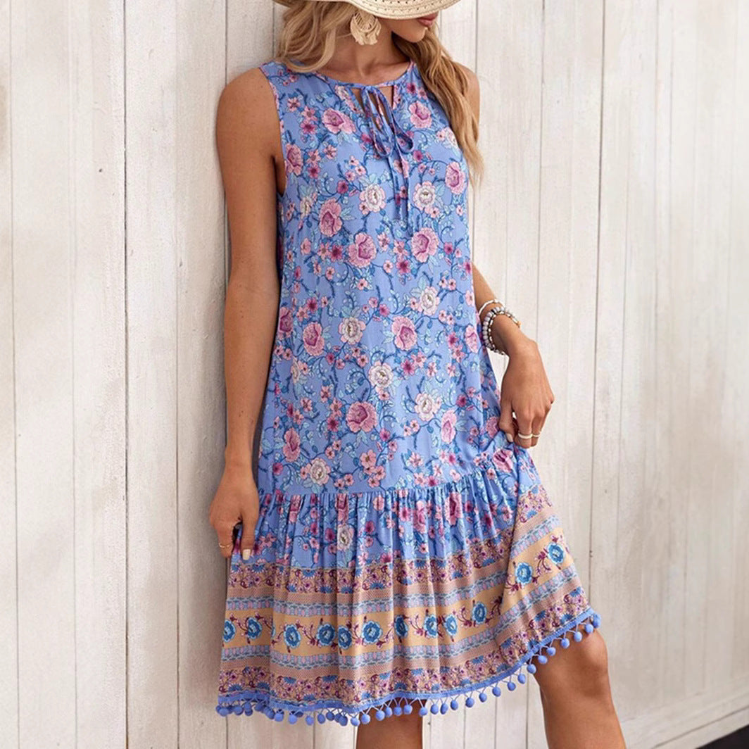 Robe bohème décontractée