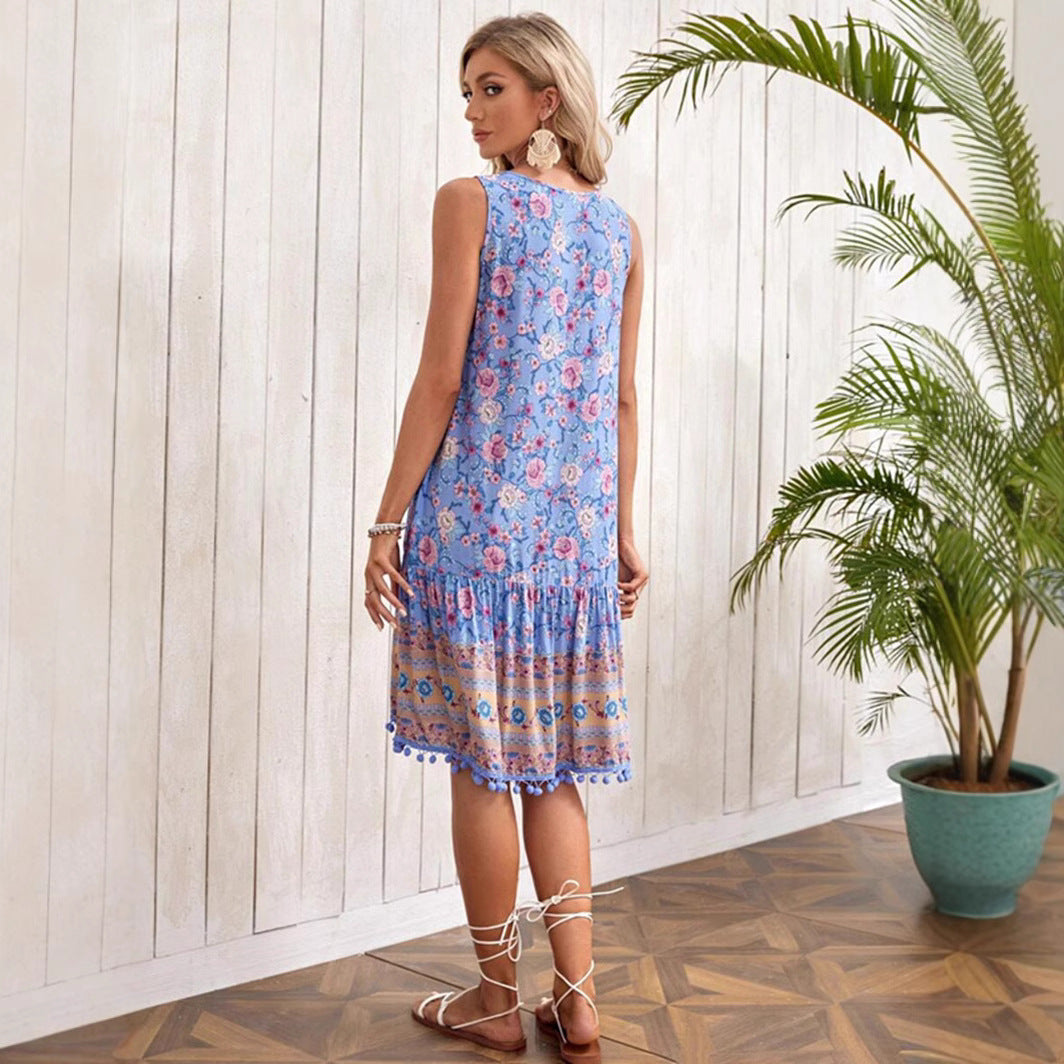 Robe bohème décontractée