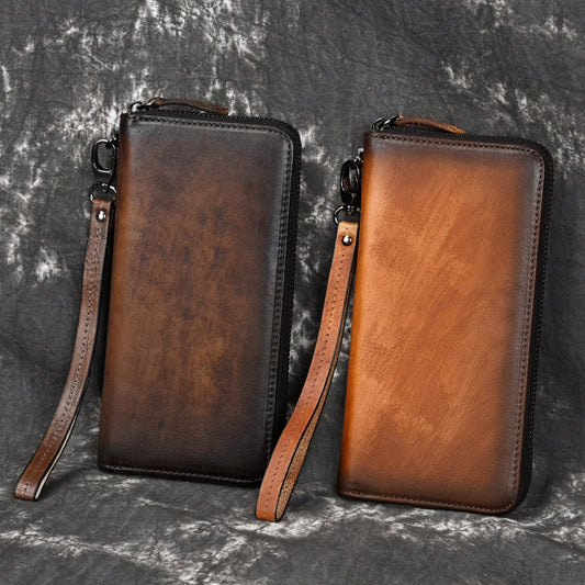 Portefeuille en cuir