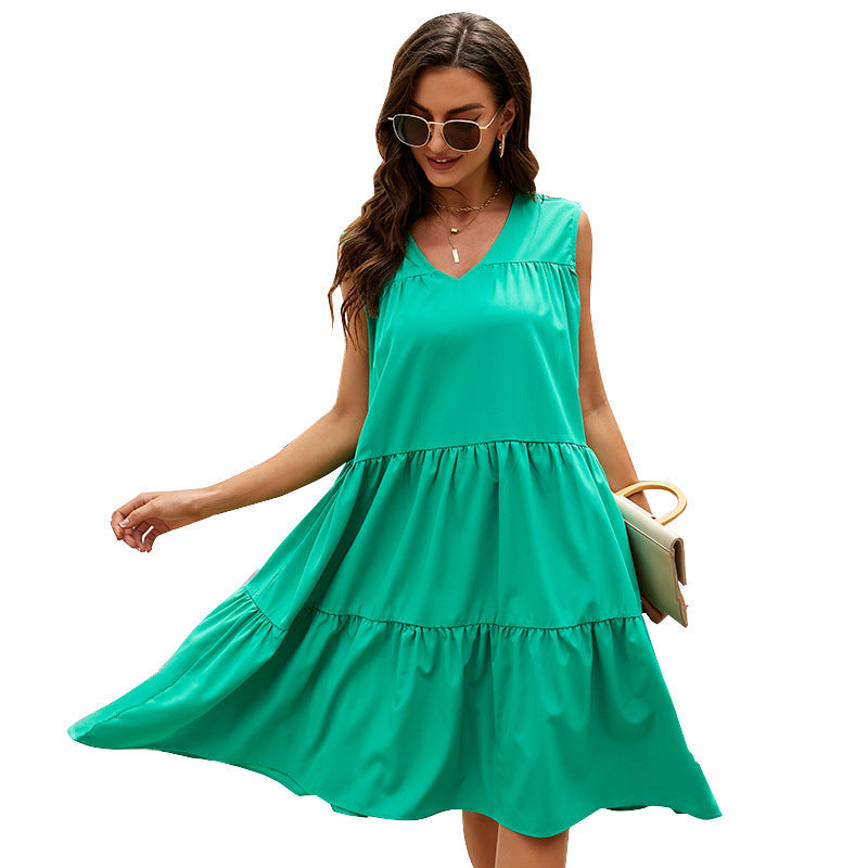 Robe d'été sans manches