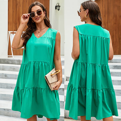 Robe d'été sans manches