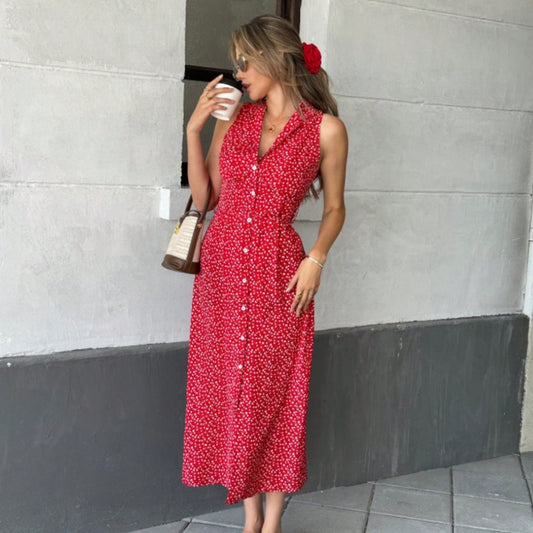 Robe à lacets et ceinture