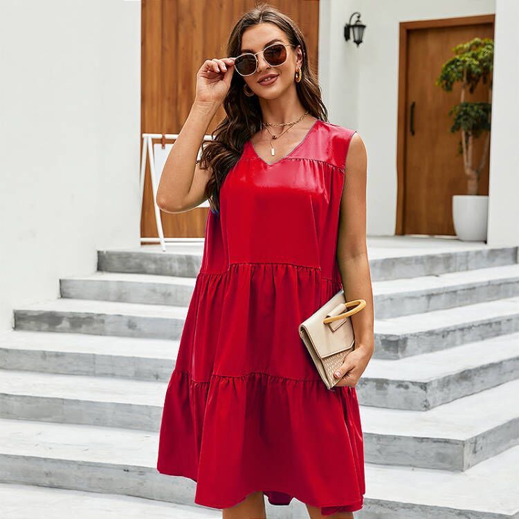 Robe d'été sans manches