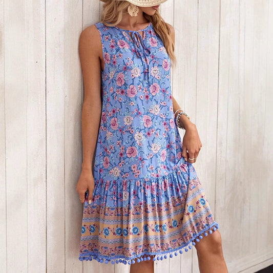 Robe bohème décontractée